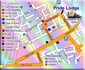 blackpool gay area|Blackpool Gay Map 2025